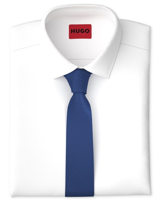 Boss Blue Hugo By Silk Tie for men