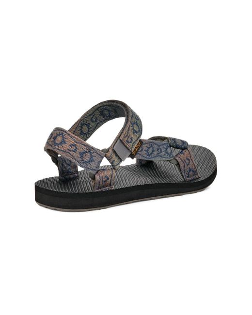 Teva Black Original Universal Sunscape Sandal for men