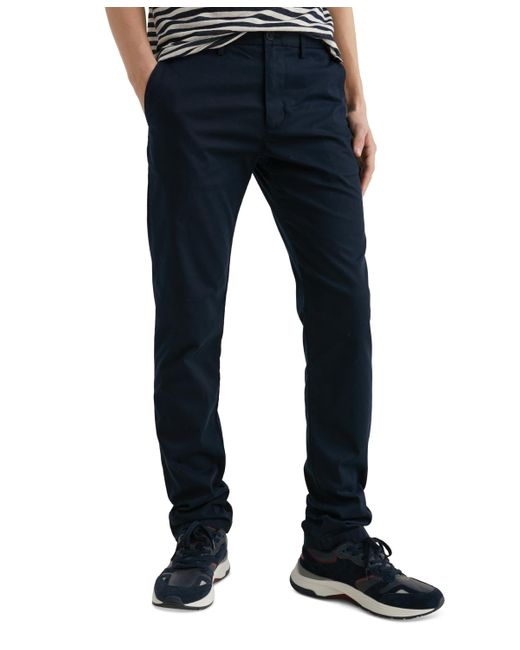 Tommy Hilfiger Denton Pima Cotton Chinos in Blue for Men | Lyst