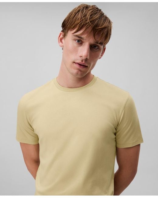 Calvin Klein Green Short Sleeve Supima Cotton Interlock T-shirt for men