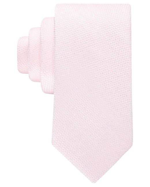 Tommy Hilfiger Pink Calexico Solid Textured Tie for men