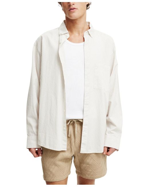 Cotton On Natural Elevated Easy Short for men