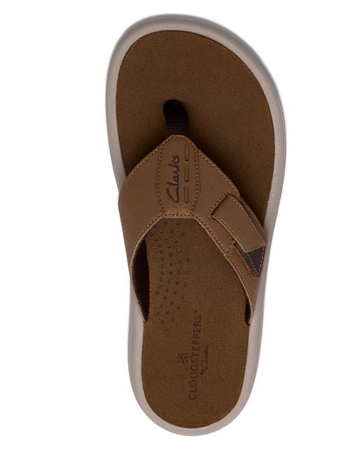 Clarks Brown Cloudsteppers Breeze Customizable Als for men
