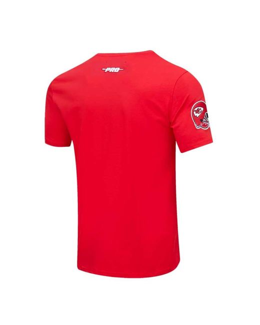 Pro Standard Red Kansas City Chiefs Old English T-shirt for men