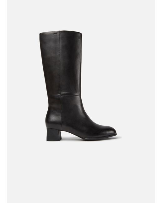 Camper Black Katie Leather High Boot