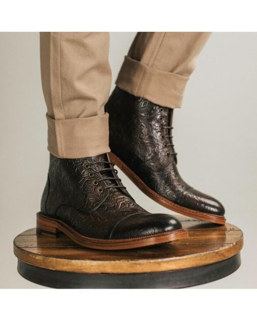 Taft Brown The Rome Lace Up Boot for men