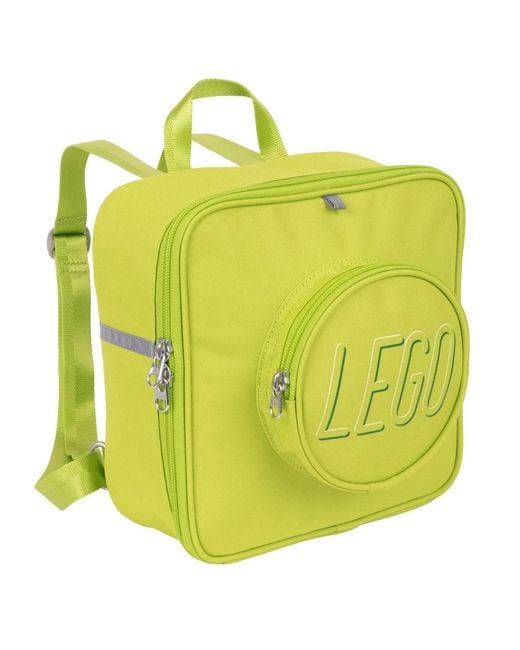 Legobags Green Small Brick Backpack