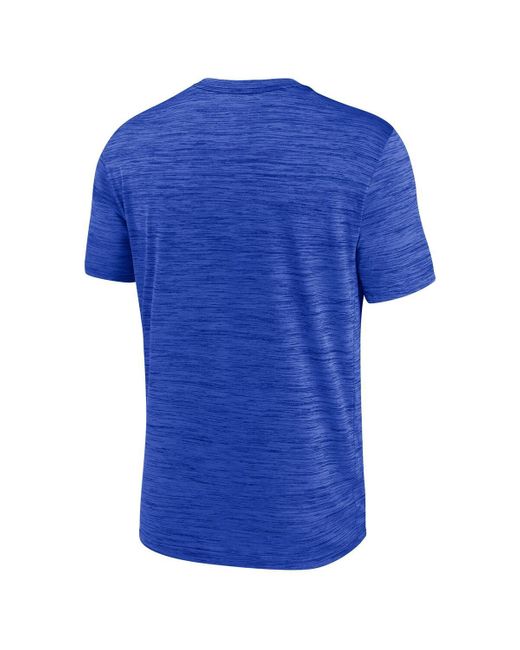 Nike Blue Los Angeles Rams Velocity Performance T-shirt for men