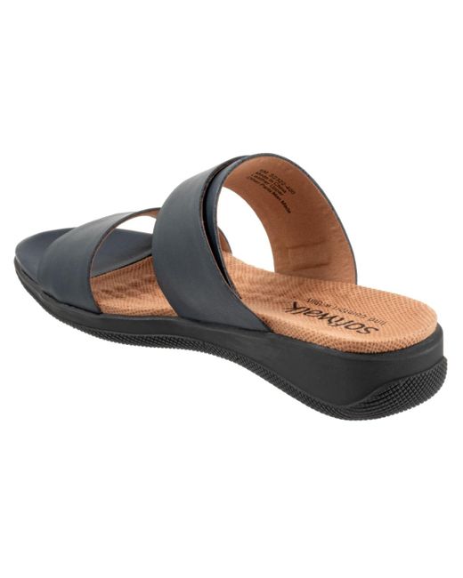 Softwalk® Blue Toki Sandal