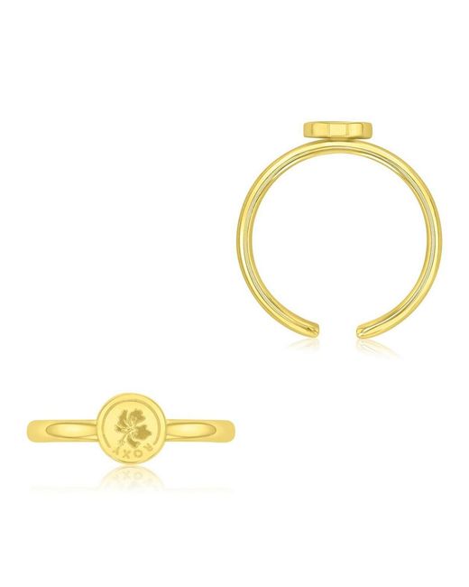 Roxy Waterproof Yellow Hibiscus Toe Ring