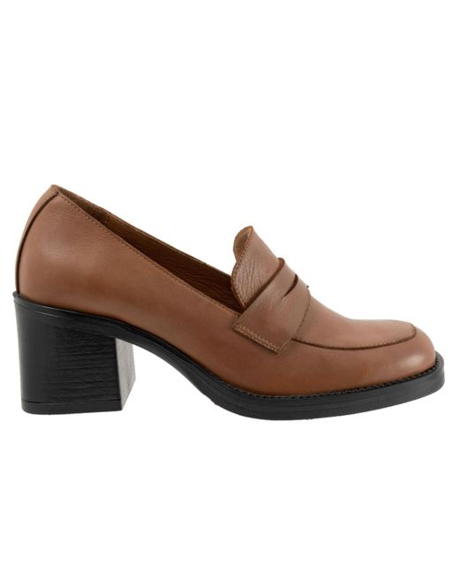 BUENO Brown Ruth Loafer