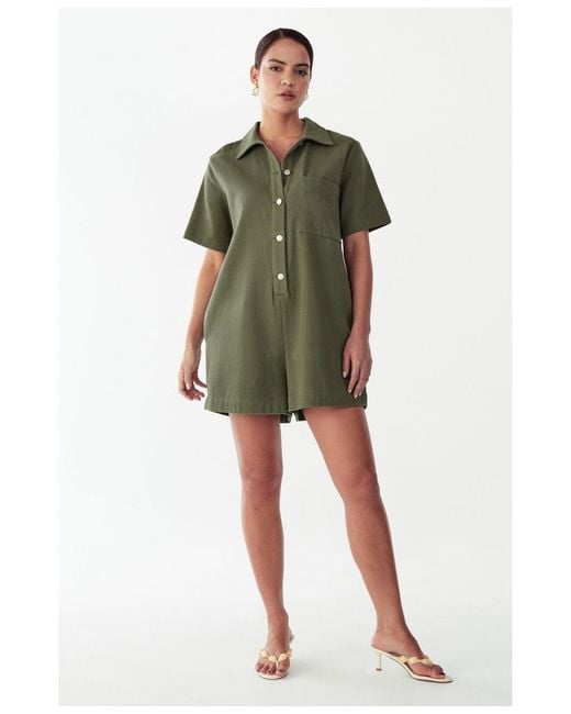 ST MRLO Green Sandra Romper