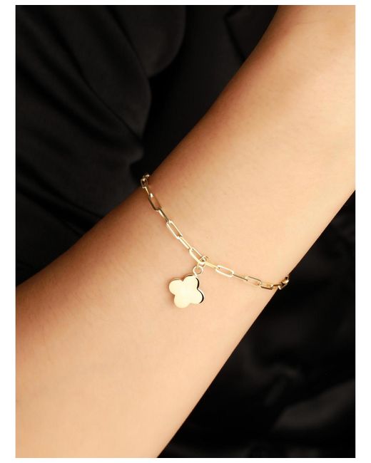 DEVATA Metallic Clover Charm
