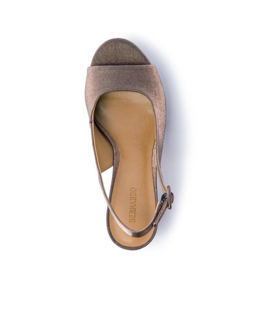 Bernardo Gray Bernardo Vega Platform Heel