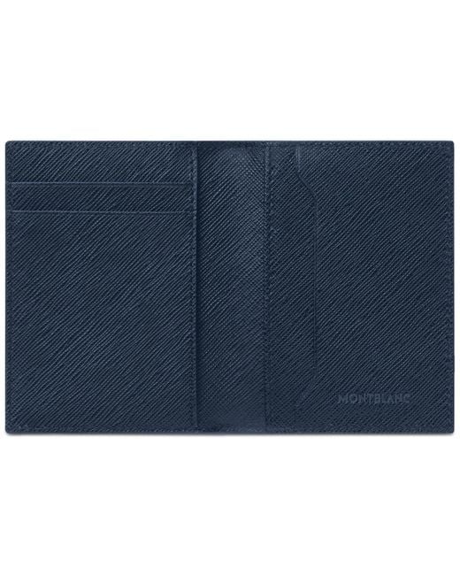 Montblanc Blue Sartorial Leather Card Holder