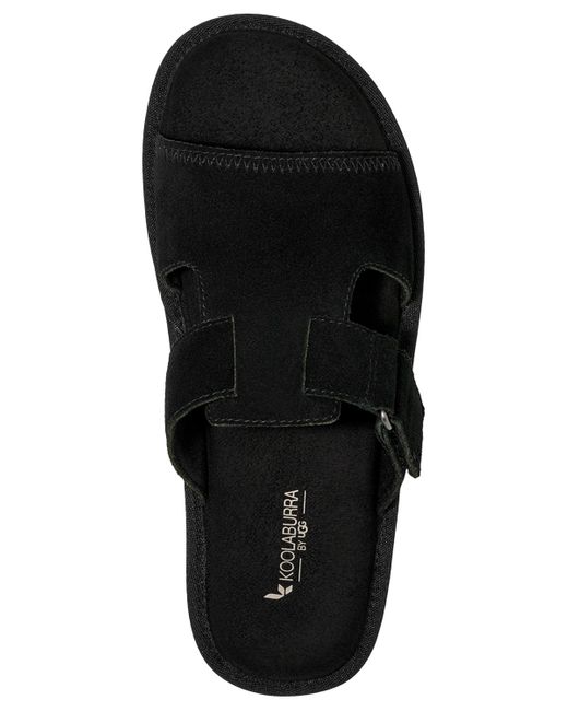 Ugg Black Tizz Slide Sandals