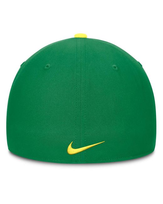 Nike Yellow/green Oregon Ducks 2025 Sideline Rise Local Performance Flex Hat for men