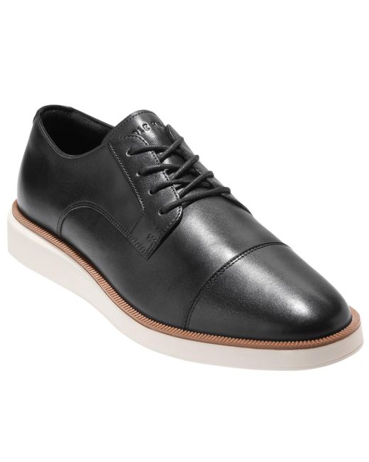 Cole Haan Black Cole Hann Davidson Grand Cap Toe Oxfords Shoe for men