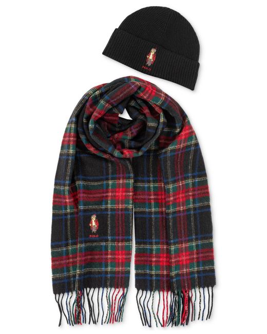 Polo Ralph Lauren Multicolor Tartan Bear Boxed Gift Set for men