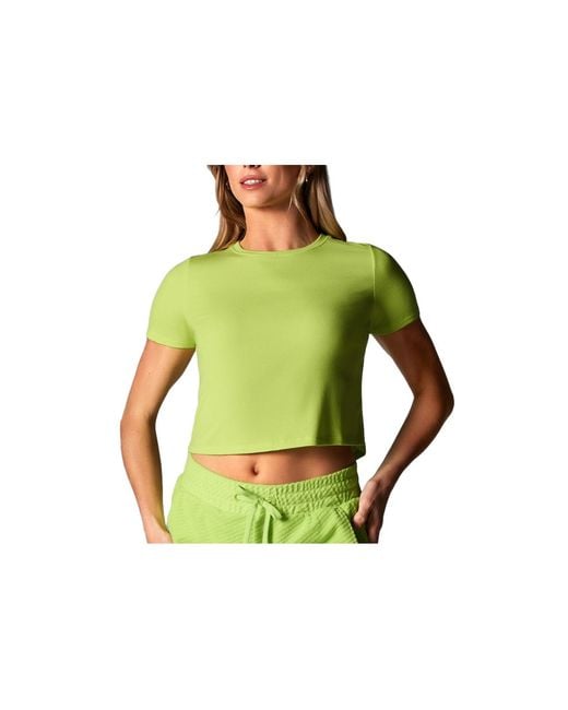 Tavi Green Ribbed Tee