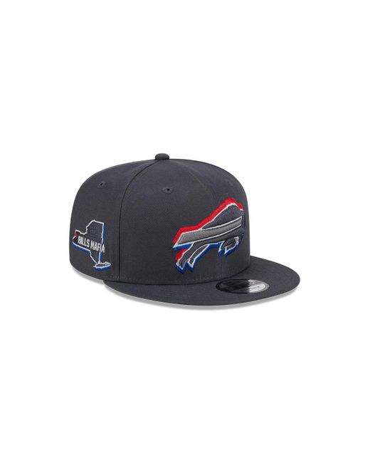KTZ Blue Buffalo Bills 2024 Nfl Draft 9fifty Snapback Hat for men
