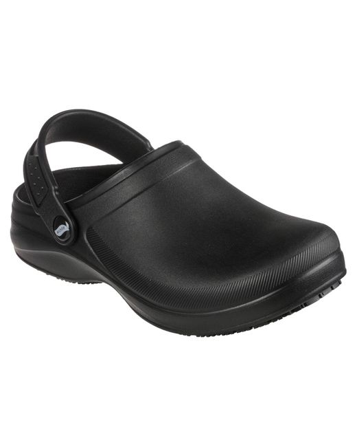 Skechers Synthetic Work Arch Fit Riverbound - Pasay Sr Slip-on Clogs ...
