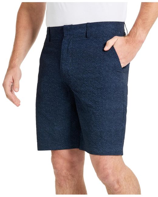 Cole Stretch Printed Seersucker Shorts in Blue for Men Lyst