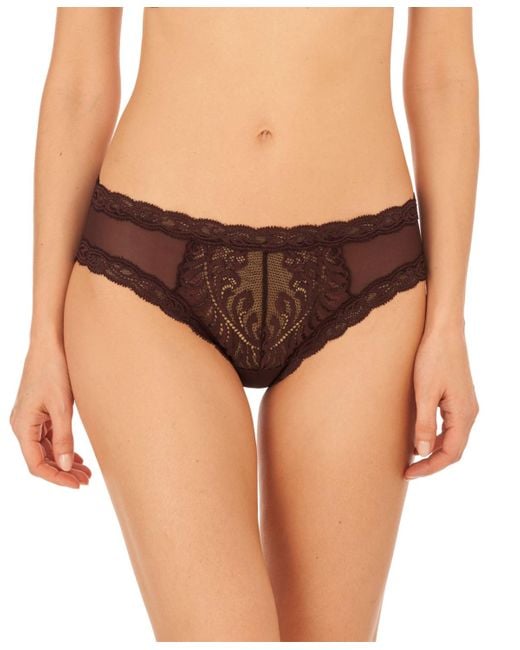 Natori Feathers Low-rise Sheer Hipster Underwear Lingerie 753023