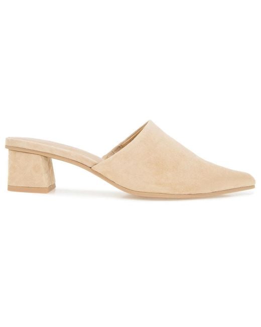 Splendid Natural Lorelei Heeled Mule
