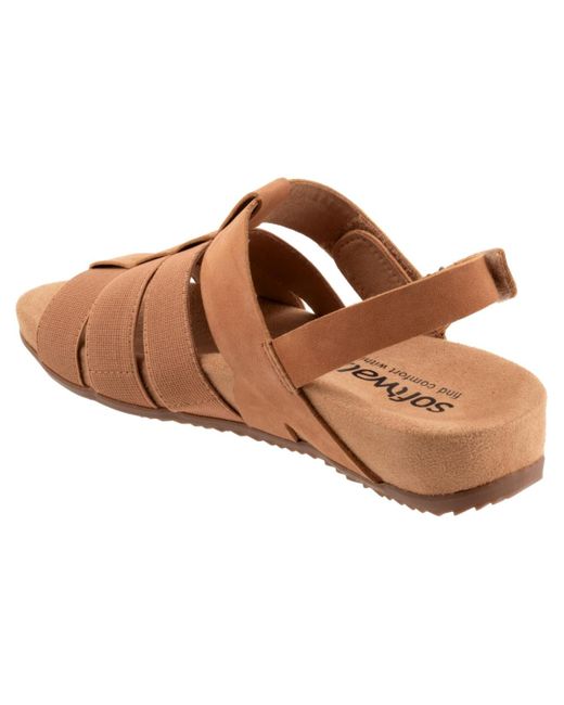 Softwalk® Brown Burnaby Sandals