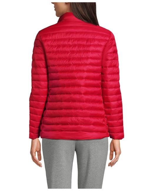 Lands' End Red Insulated Jacket
