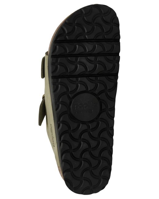 Birkenstock Brown Papillio By Arizona Flex Nubuck Leather Platform Sandals From Finish Line