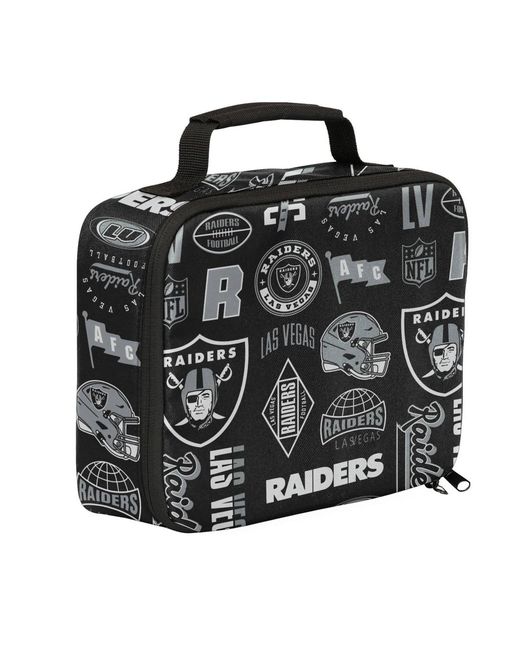 Outerstuff Black Las Vegas Raiders Backpack And Lunchbox Set