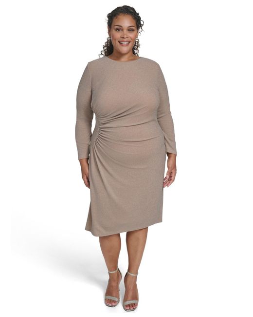 jessica howard champagne dress Jessica Howard Champagne Nude Flowy Cocktail Dress Size 12 Petite