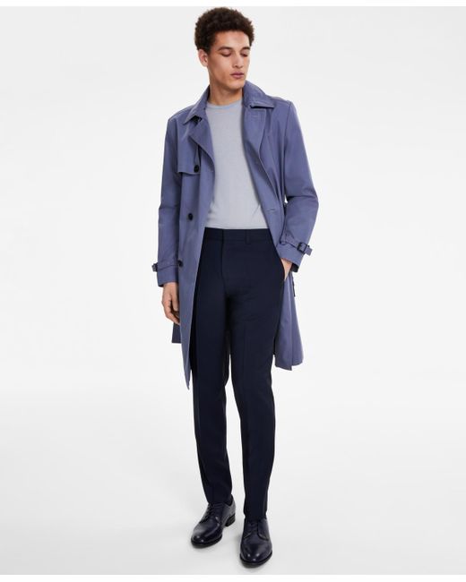 HUGO Blue By Boss Regular-fit Overcoat for men