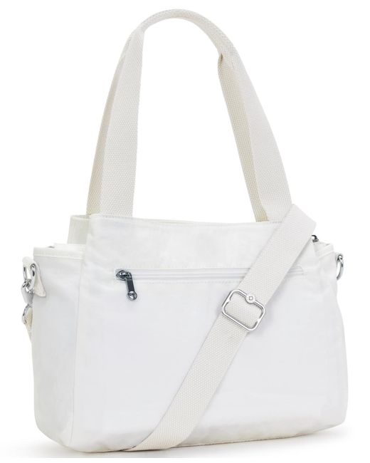 Kipling White Elysia Small Satchel Bag