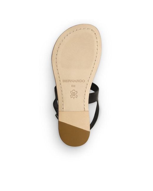 Bernardo Black Bernardo Maverick 2 Toe Ring Sandal