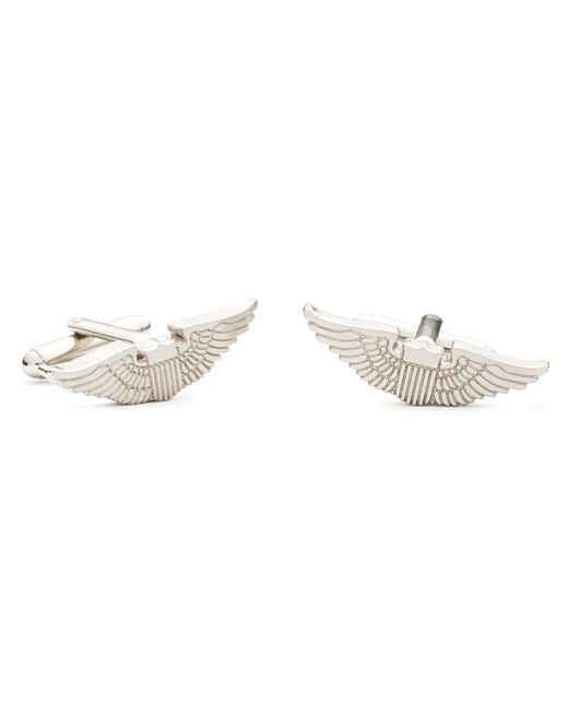 Cufflinks Inc. Metallic Aviator's Wings Cufflinks for men