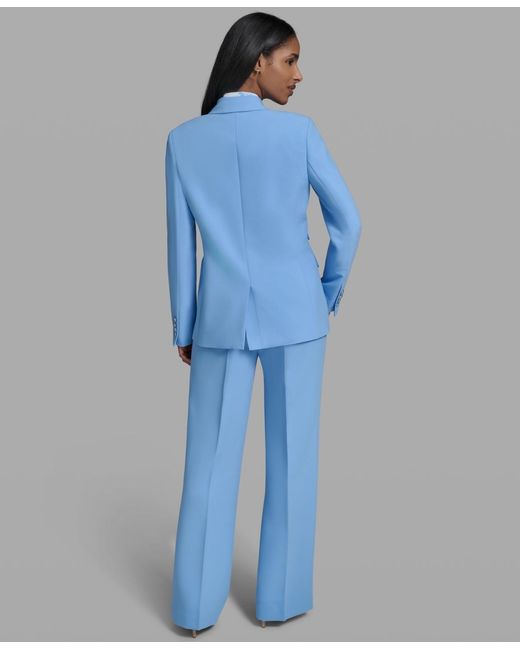 Karl Lagerfeld Blue 1-button Jacket