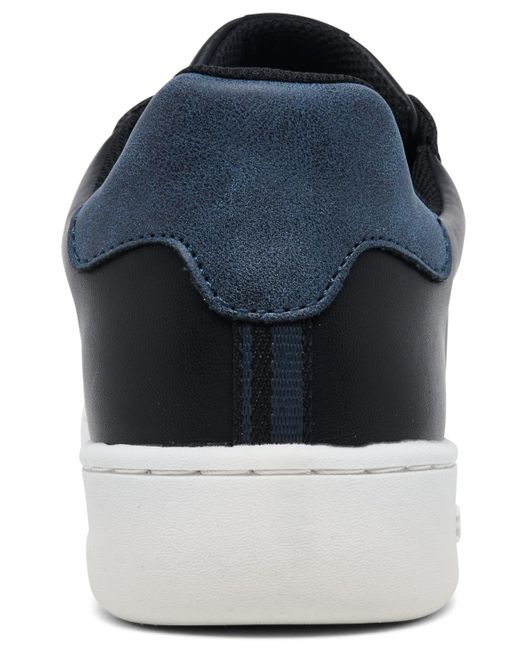 Ben Sherman Black Hampton Low Court Casual Sneakers From Finish Line for men