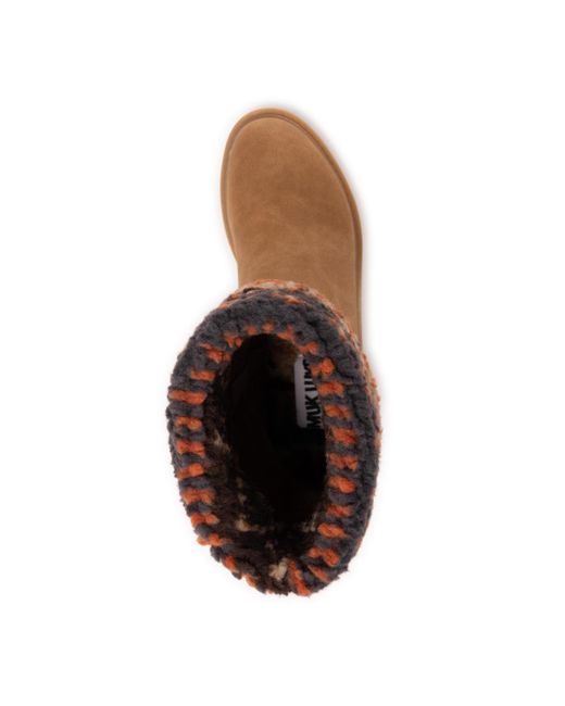 Muk Luks Brown Londyn Boot