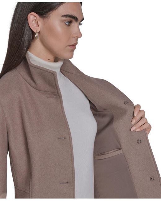 Calvin Klein Brown Walker Coat