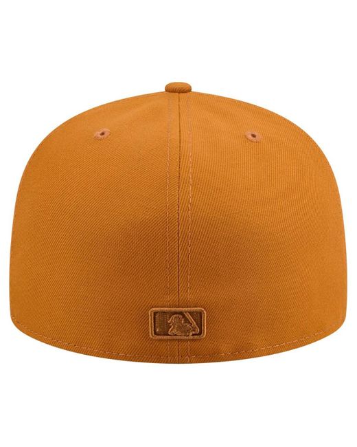 KTZ Brown San Francisco Giants Color Pack A-frame 59fifty Fitted Hat for men