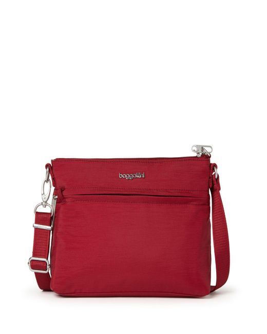Baggallini Antitheft Memento Crossbody Bag in Red Lyst