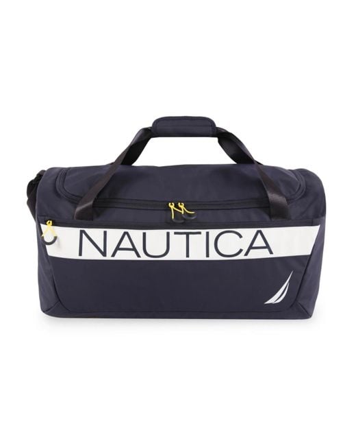 Nautica Sport Duffel Bag in Blue Lyst