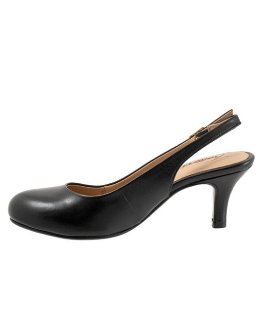 Trotters Black Lexi Pump