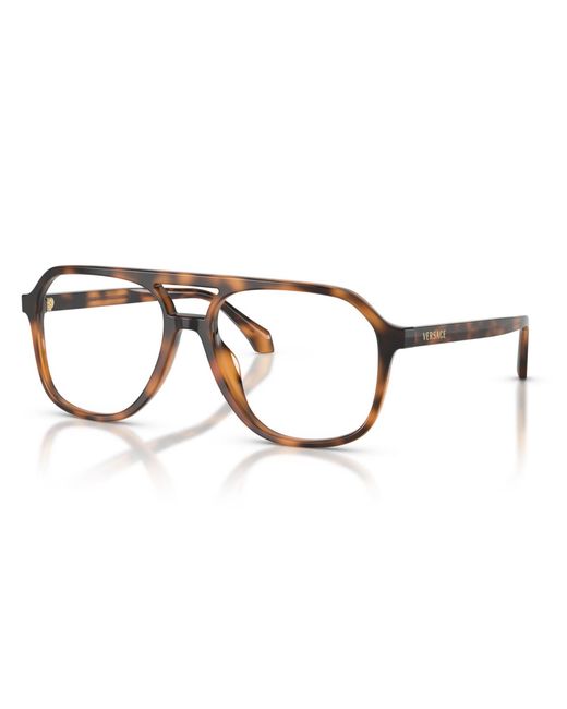 Versace Brown Eyeglasses for men