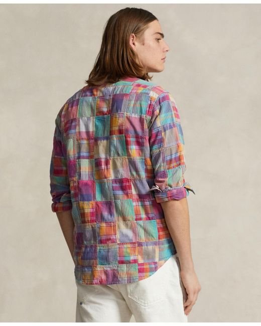 Polo Ralph Lauren Multicolor Classic-fit Patchwork Madras Workshirt for men