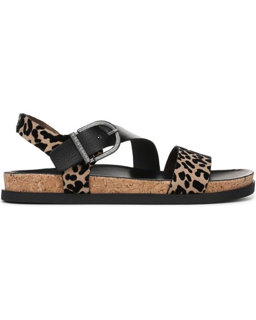 Blowfish Black Lance Strappy Open Round Toe Platform Sandals