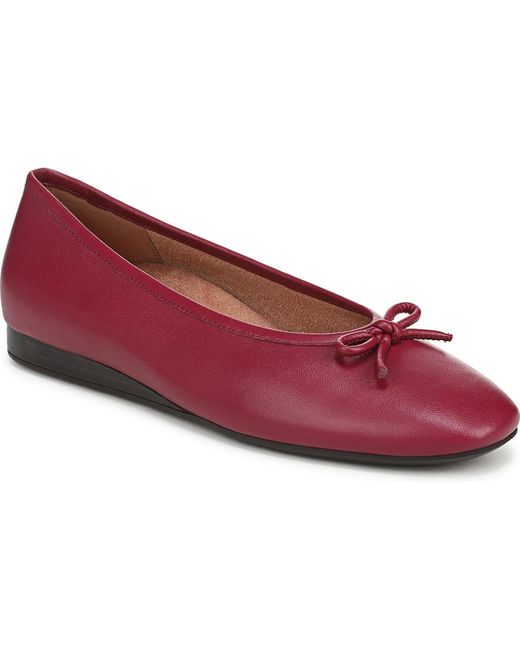 Vionic Red Larissa Ballet Flats